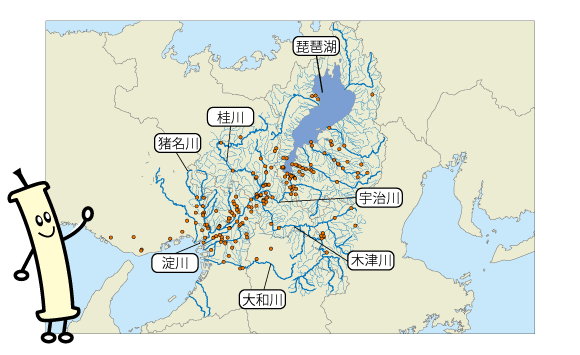 調査地点分布図