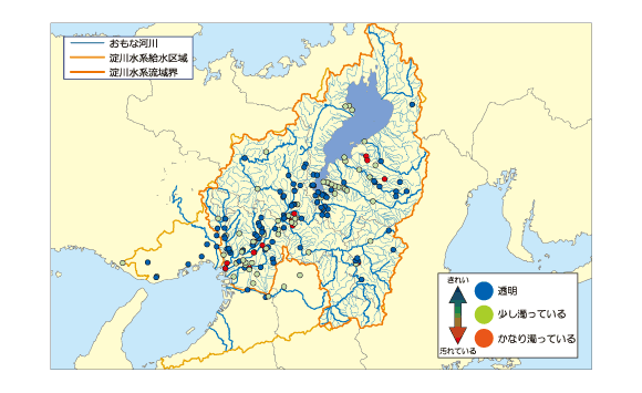 濁りの分布