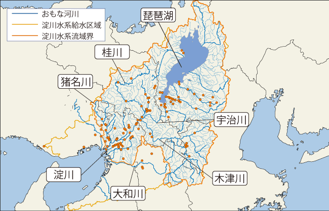 調査地点分布図