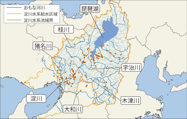 調査地点分布図